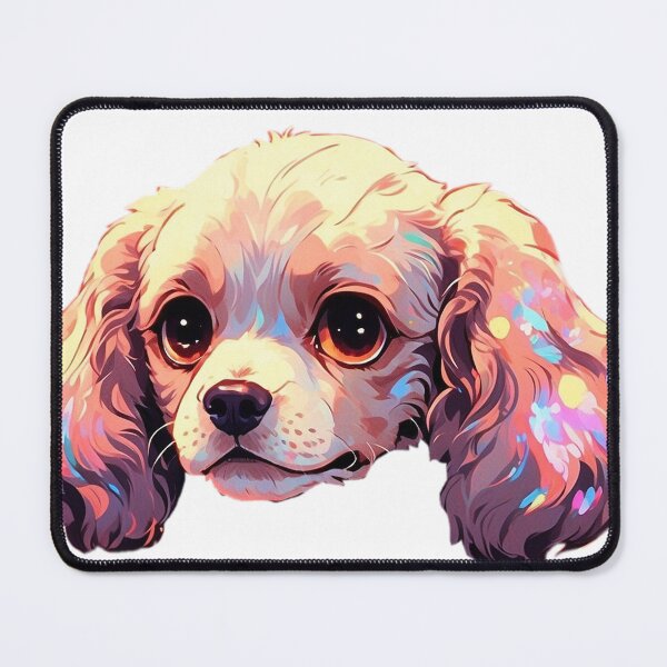 Item preview, Cute cocker spaniel face  designed and sold by LevCreates.