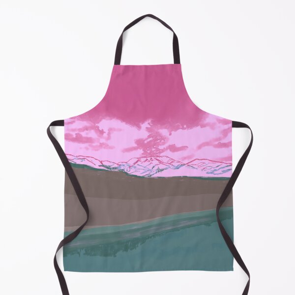 Item preview, pink nature landscape designed and sold by Eastspacebubble.