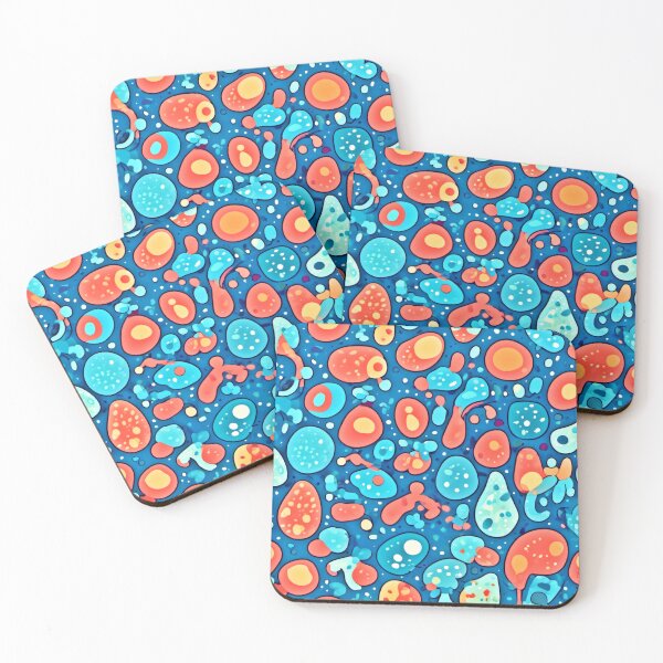 Item preview, Abstract Kidney Pattern: Cool Cartoon Background designed and sold by Health And Fitness Posts e-Store.