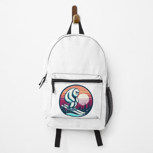 Item preview, Ski Yeti: Enchanting Mountain Creature Artwork designed and sold by Tw1nsAIArt.