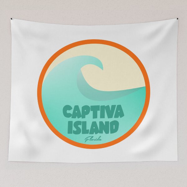 Item preview, Captiva Island Florida Retro designed and sold by bivenart.