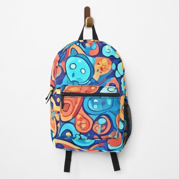 Item preview, Tiny Kidney Patterns: Cool Tone Cartoon Art designed and sold by Health And Fitness Posts e-Store.