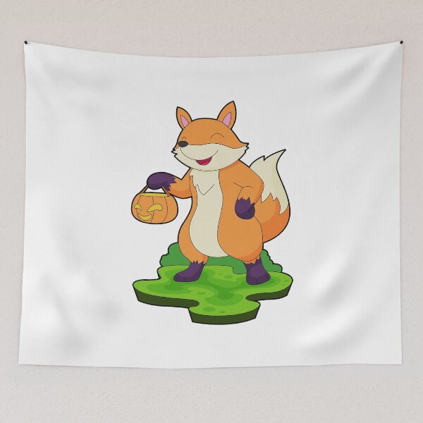 Item preview, Fox Halloween Pumpkin designed and sold by Snabdesign84.
