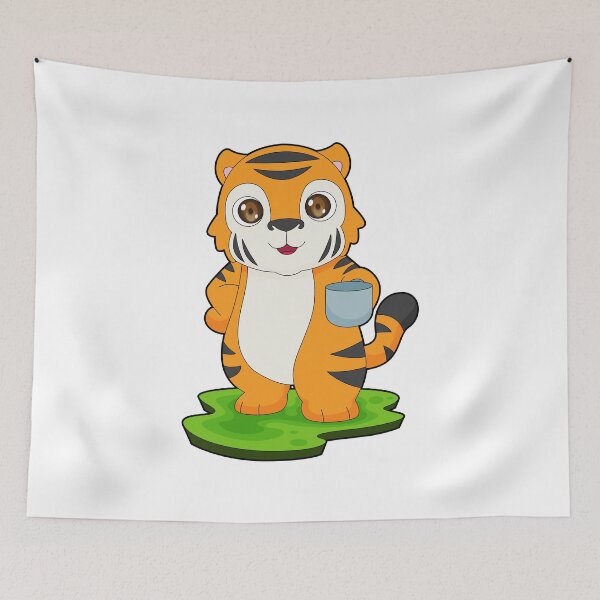 Item preview, Tiger Coffee Cup designed and sold by Snabdesign84.