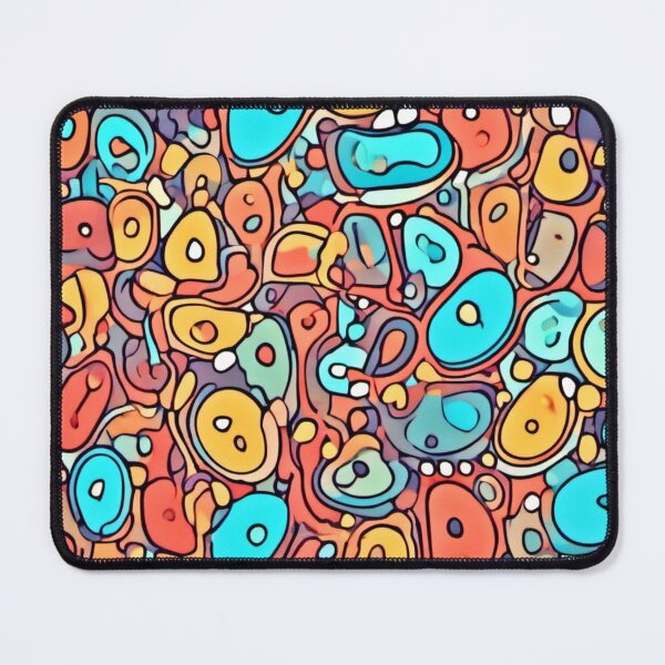 Item preview, Cartoon Kidney Art: Abstract Pattern Background designed and sold by Health And Fitness Posts e-Store.