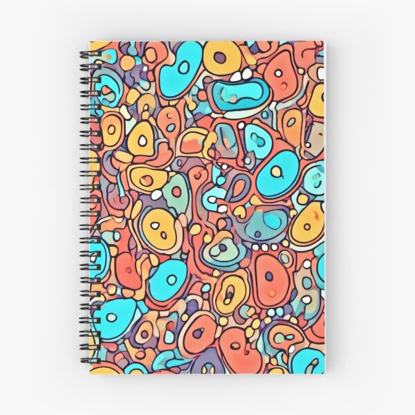 Item preview, Cartoon Kidney Art: Abstract Pattern Background designed and sold by Health And Fitness Posts e-Store.