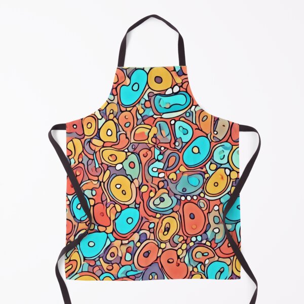 Item preview, Cartoon Kidney Art: Abstract Pattern Background designed and sold by Health And Fitness Posts e-Store.
