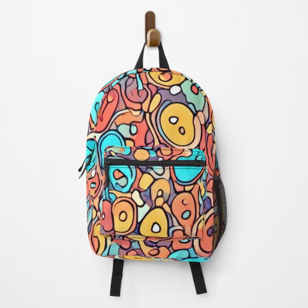 Item preview, Cartoon Kidney Art: Abstract Pattern Background designed and sold by Health And Fitness Posts e-Store.