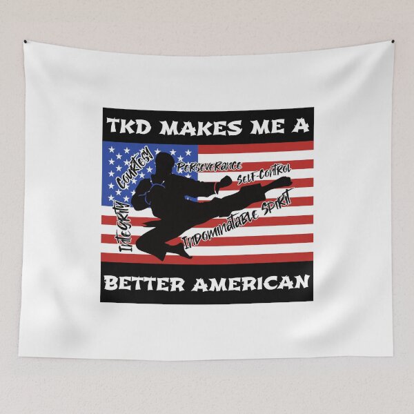 Item preview, Five tenets of Taekwondo designed and sold by Aura Artistic.