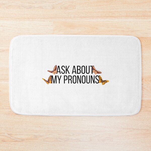 Item preview, Ask About My Pronouns Aesthetic designed and sold by FunnyGayGuy.