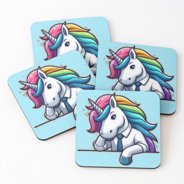 Item preview, Tired Unicorn designed and sold by StoneBluePlanet.