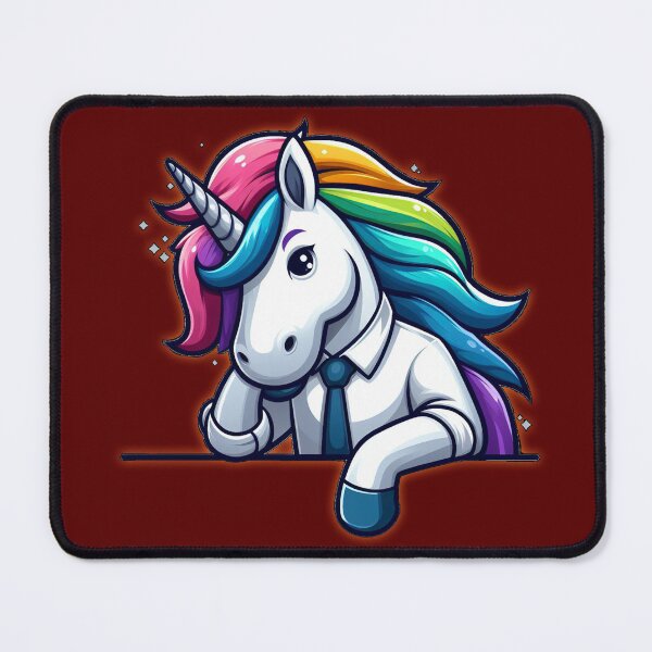 Item preview, Tired Unicorn designed and sold by StoneBluePlanet.