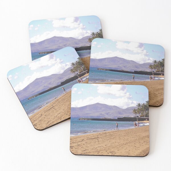 Item preview, Beach at Puerto del Carmen designed and sold by lezvee.