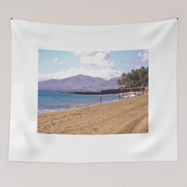 Item preview, Beach at Puerto del Carmen designed and sold by lezvee.