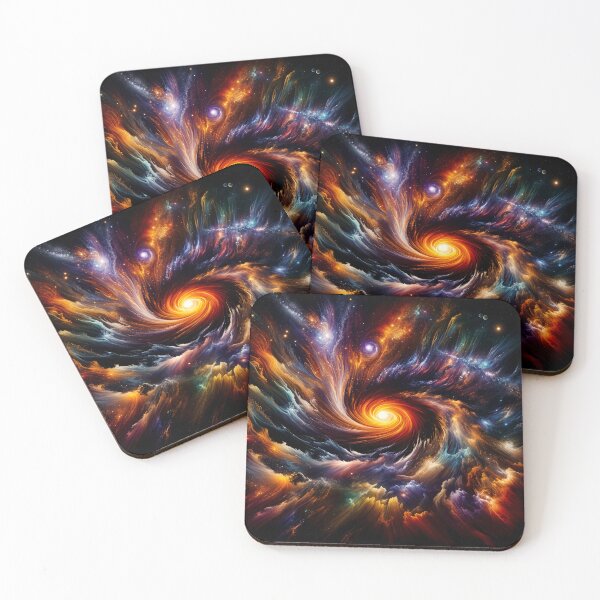 Item preview, "Black Hole Explosion: A Vivid Abyss of Infinite Colors" designed and sold by MindVibe.