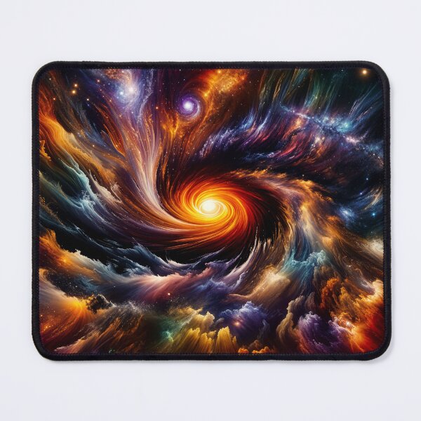 Item preview, "Black Hole Explosion: A Vivid Abyss of Infinite Colors" designed and sold by MindVibe.