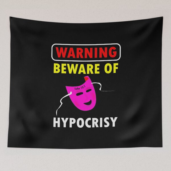 Item preview, WARNING: BEWARE OF HYPOCRISY designed and sold by Warih.