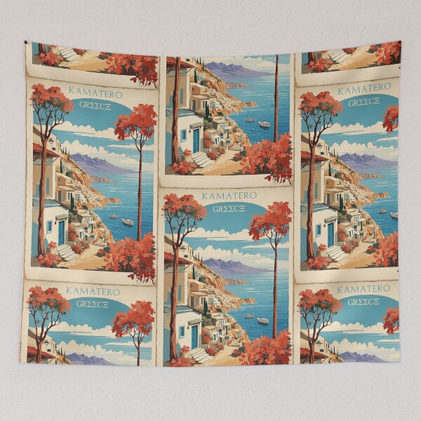 Item preview, Kamatero Greece Vintage Travel Tourism  designed and sold by TravelersGems.