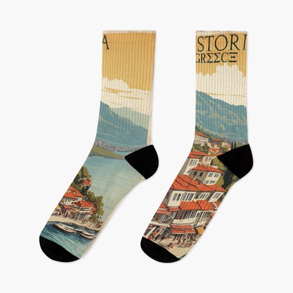 Item preview, Kastoria Greece Vintage Travel Tourism  designed and sold by TravelersGems.