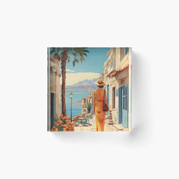 Item preview, Katerini Greece Vintage Travel Tourism  designed and sold by TravelersGems.