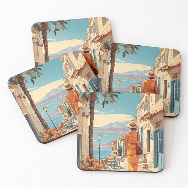 Item preview, Katerini Greece Vintage Travel Tourism  designed and sold by TravelersGems.