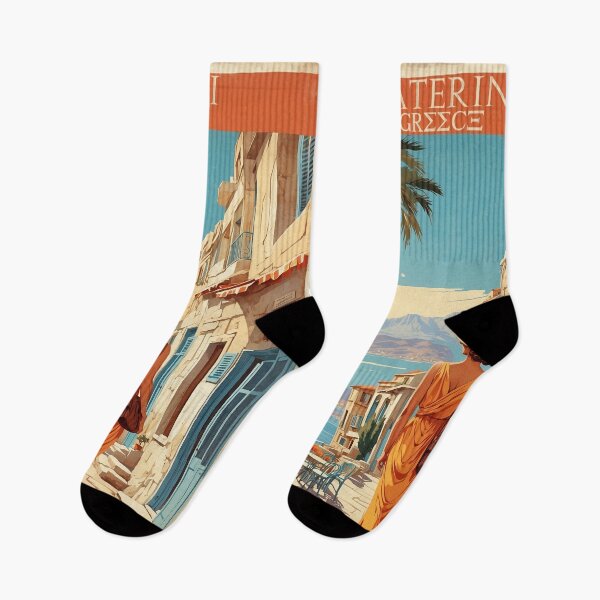 Item preview, Katerini Greece Vintage Travel Tourism  designed and sold by TravelersGems.