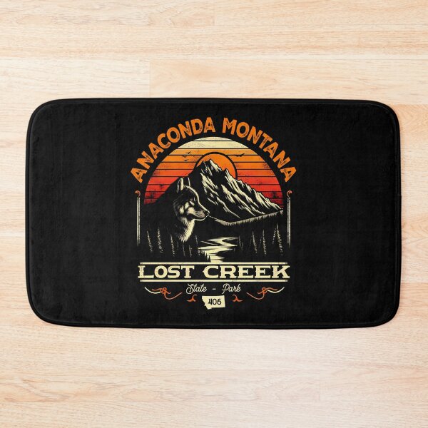 Item preview, Anaconda Montana - Grey Wolf Lost Creek State Park Anaconda MT 406 Gift designed and sold by JUSTBEELEGANT.