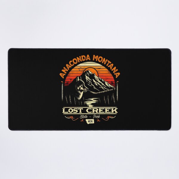Item preview, Anaconda Montana - Grey Wolf Lost Creek State Park Anaconda MT 406 Gift designed and sold by JUSTBEELEGANT.