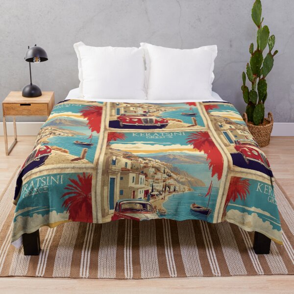 Item preview, Keratsini Greece Vintage Travel Tourism  designed and sold by TravelersGems.