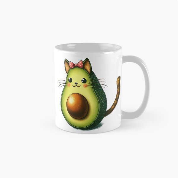 Item preview, Avocat, Cute Avocado Kitten, Avocado Girl designed and sold by Kondi-Art.