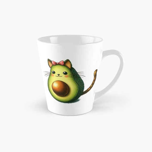 Item preview, Avocat, Cute Avocado Kitten, Avocado Girl designed and sold by Kondi-Art.