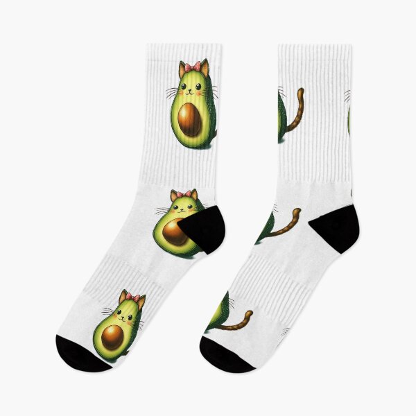 Item preview, Avocat, Cute Avocado Kitten, Avocado Girl designed and sold by Kondi-Art.