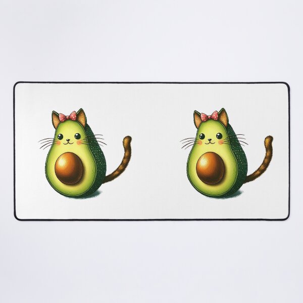 Item preview, Avocat, Cute Avocado Kitten, Avocado Girl designed and sold by Kondi-Art.