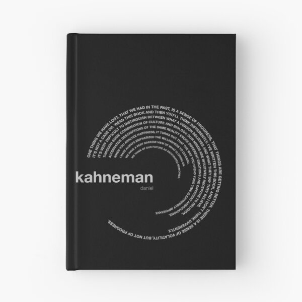 Item preview, Daniel Kahneman famous quotes poster [silver] designed and sold by CMYKStudio.