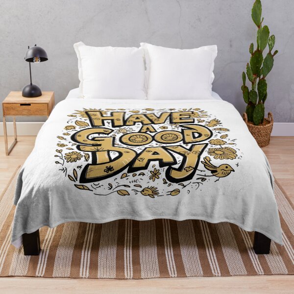 Item preview, Have A Good Day - Keep On Smiling, Gold Style designed and sold by RimasNG.