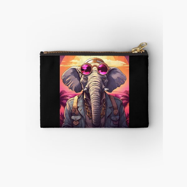 Item preview, “Punk Safari: Crypto Elephant Adventure” designed and sold by Art-Vortex-fr.