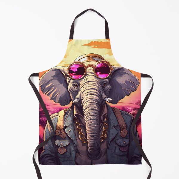 Item preview, “Punk Safari: Crypto Elephant Adventure” designed and sold by Art-Vortex-fr.