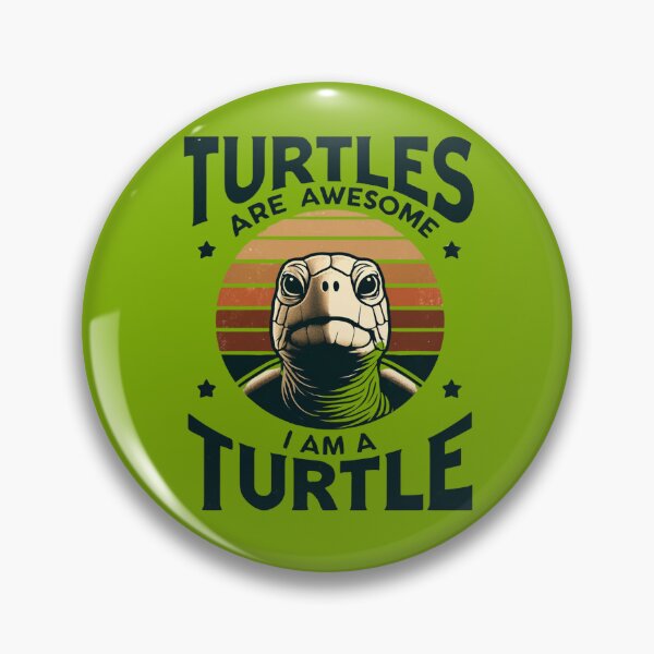 Item preview, Turtles Are Awesome I Am A Turtle designed and sold by Kuki-shop.