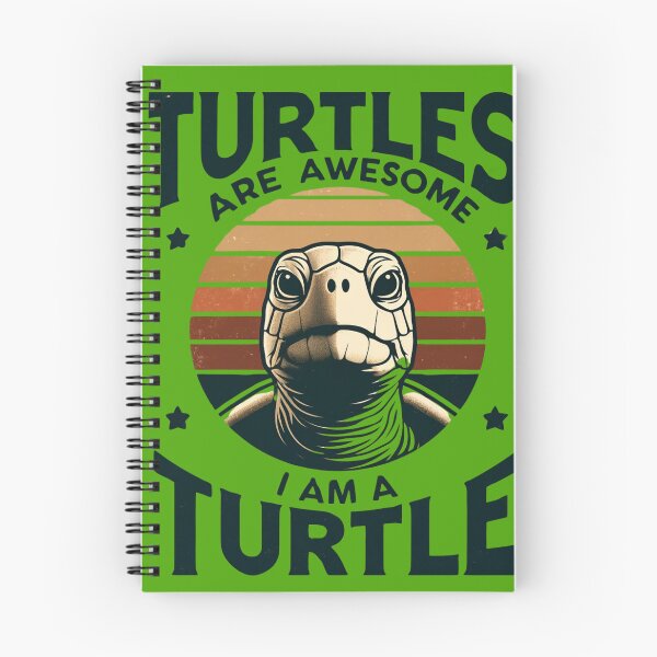 Item preview, Turtles Are Awesome I Am A Turtle designed and sold by Kuki-shop.