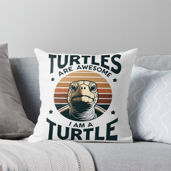 Item preview, Turtles Are Awesome I Am A Turtle designed and sold by Kuki-shop.