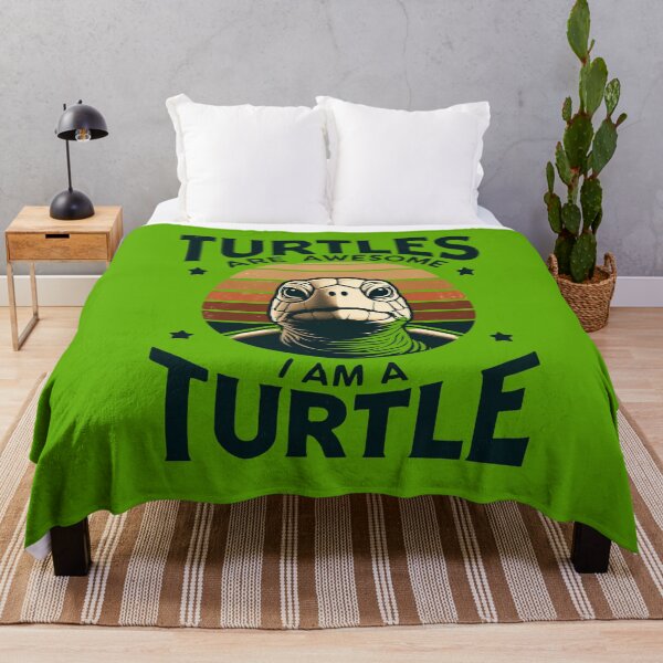 Item preview, Turtles Are Awesome I Am A Turtle designed and sold by Kuki-shop.
