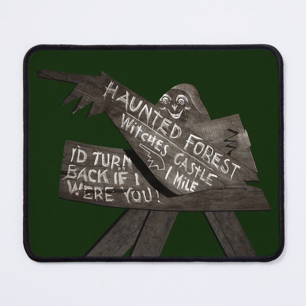 Item preview, Haunetd Forest Sign designed and sold by DCdesign.