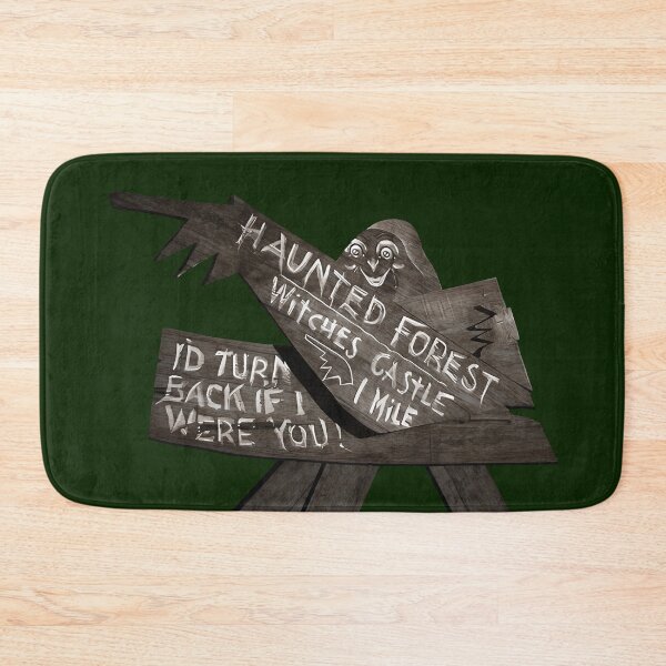 Item preview, Haunetd Forest Sign designed and sold by DCdesign.