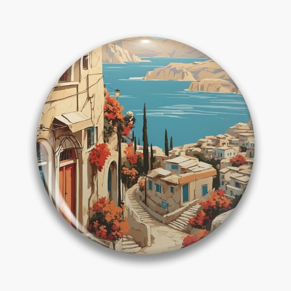Item preview, Koropi Greece Vintage Travel Tourism  designed and sold by TravelersGems.