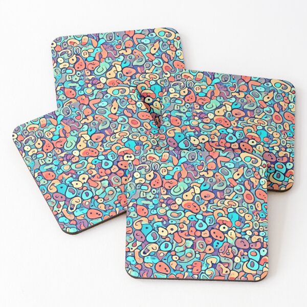 Item preview, Abstract Kidney Design: Cool Cartoon Art Background designed and sold by Health And Fitness Posts e-Store.