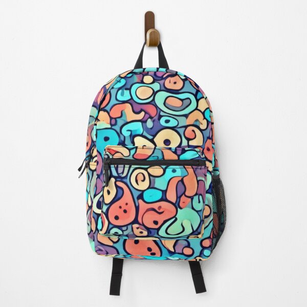 Item preview, Abstract Kidney Design: Cool Cartoon Art Background designed and sold by Health And Fitness Posts e-Store.