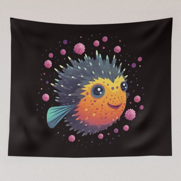 Item preview, Puffer Fish Valentine designed and sold by creativellashop.