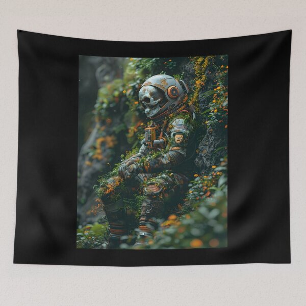Item preview, Mission failed - skeleton astronaut  designed and sold by Art Happens.