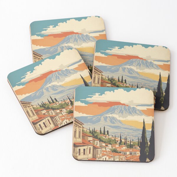 Item preview, Kozani Greece Vintage Travel Tourism  designed and sold by TravelersGems.