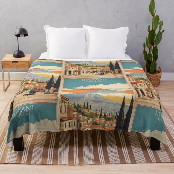 Item preview, Kozani Greece Vintage Travel Tourism  designed and sold by TravelersGems.